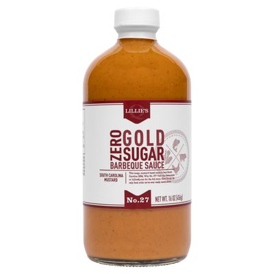 Zero Sugar Gold Barbeque Sauce Case (6 / 16 oz)