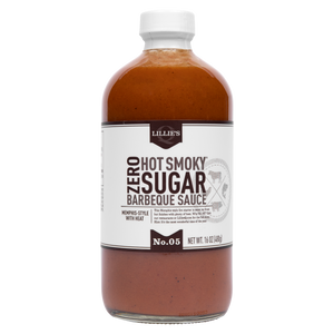 Zero Sugar Hot Smoky Barbeque Sauce Case (6 / 16 oz)