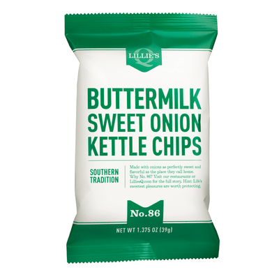 Buttermilk & Sweet Onion Kettle Chips Case (12 / 5 oz)