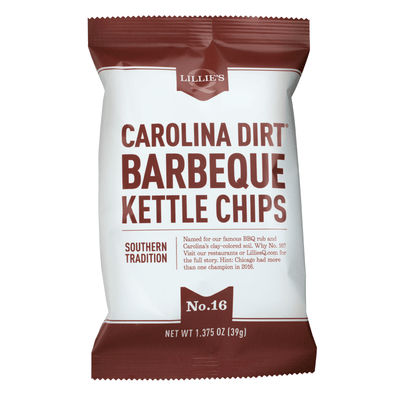 Carolina Dirt BBQ Kettle Chips Case (12 bags / 5 oz)