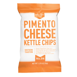 Pimento Cheese Kettle Chips P65 Case (12 / 5 oz)