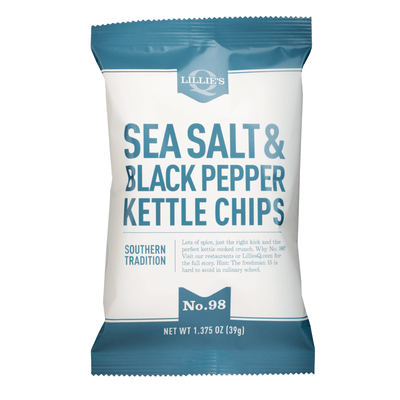 Sea Salt & Black Pepper Kettle Chips Case (40 / 1.375 oz)